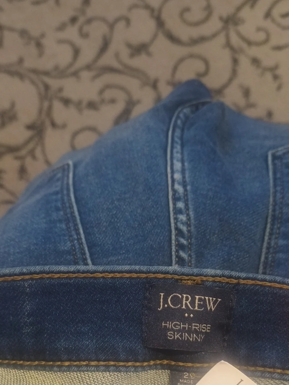 J Crew Factory Women’s Dark Blue Slim Jeans